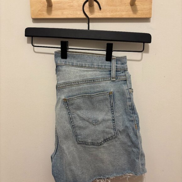 Light Denim Shorts Size 27 - Hudson Los Angeles - Picture 2 of 4